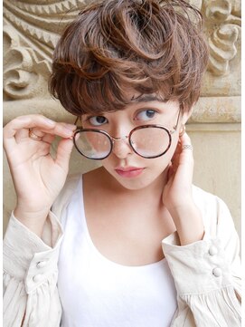アジュール(hair&make AZURE) マッシュ×ハンサムショート