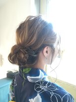 マーロット(MAROT)&nbsp;浴衣ヘアアレンジ