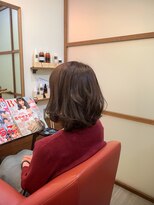 ムードコア 関内店(mu;d Coa) ピンクアッシュボブ