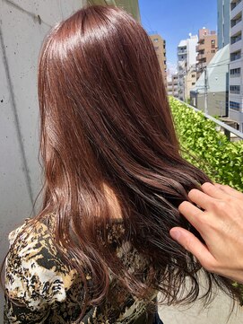 リコバイアフロート(riko by afloat) NOブリーチ!春夏トレンドオレンジベージュ♪