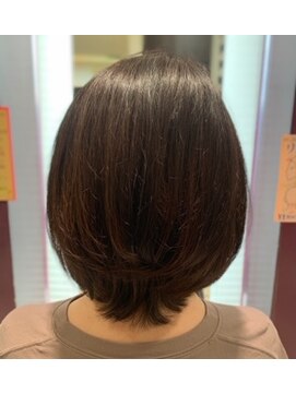 アプローズ(a proer.s) 【髪質改善メニュー】50代カットカラーのお客様