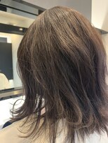 ディーヘアーデザイン(d.HAIR DESIGN)&nbsp;ミディアム×アディクシーコバルト☆シルバー