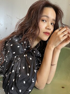 ルタ(LuTa by siesta&LiCO) LuTa☆吉祥寺ニュアンスカール×ピンクブラウン