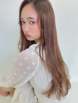 ルービック 梅田茶屋町(Rubik)&nbsp;髪が柔らかく見えるゆるふわ愛されブラウンカラー