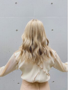 フラム 渋谷(flamme) 【flamme】ホワイトイエローブロンド