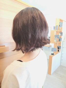 ハルララヘアー(harurara hair) 【harurara hair大分/明野】ミディアムボブ×外ハネ