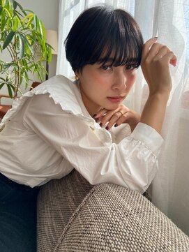 イム(imu) 【imu STYLE】暗髪オトナショート