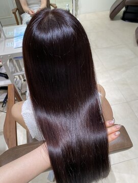 フォルテミラ(FORTE MILA) 【人気NO1】ストレートパーマ+髪質改善パールプラチナ+カット