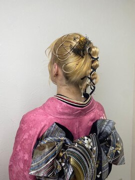 ココロイキ(Kokoroiki) ポニーテール☆金箔や水引とも好相性☆