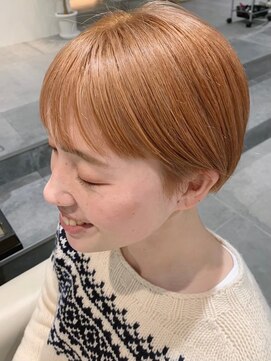 イオエ(ioe) 前髪/アンブレラカラー/こなれミディ/イメチェン/ウェーブパーマ