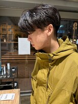 ハマモト&nbsp;センターパート　パーマ