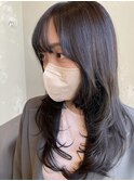 イメチェン/ハッシュカット/フルバング/似合わせカット/韓国風