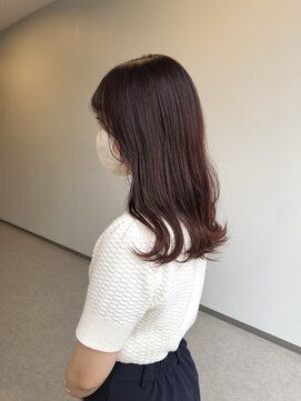 ヘアーメイクブランニュー セントラル 西大寺店(hair make Brand new central) 艶髪◎カシスピンク