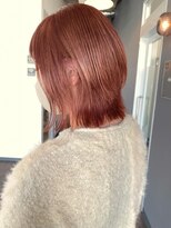 キティン 吉祥寺(kitin)&nbsp;《kitin吉祥寺》 シアー　ピンク　オレンジ　ボブ