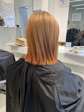 エレノア 自由が丘店(Eleanor) ボブヘア/ハイトーンカラー