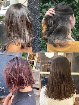 ロライマ 代官山(roraima)の写真/お客様のヘアスタイルや気分、トレンドに合わせたカラー提案が◎[透明感カラー/ハイライト/インナーカラー]