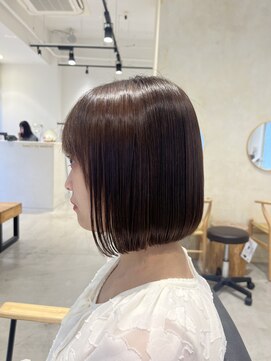 ビューバイネオリーブ 用賀店(Beau'r by neolive) カールセミディシアーカラーレイヤーカット《用賀》
