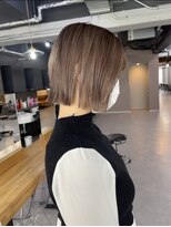 レブ 三条河原町(Reb,) タッセルボブ前髪ありボブ30代40代似合わせヘア大人可愛い韓国