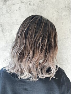 ヘアーアトリエ ラフェル(hair atelier Rafel) バレイヤージュカラー