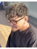 カット＋ツイスト系（特殊）パーマ＋お顔剃り＋眉セット