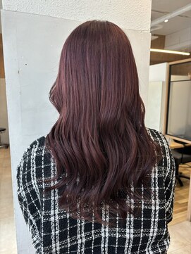 ポート 蕨(PORT) ブリーチありのピンクパープルが人気!!【高岩美季】