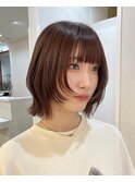ボブレイヤーカット
