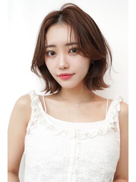 イルハバナ 渋谷(ill HAVANA) イメチェン　タッセルボブ　くびれヘア　透明感カラー韓国ヘア