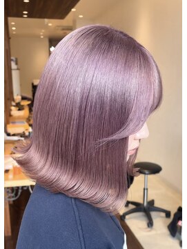 リード バイ ラグーン(LEAD by LAGOON) 淡色ピンク☆ピンクベージュ☆ケアブリーチカラー