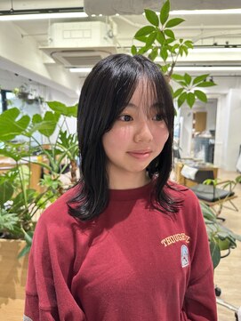 オーシャン(Ocean) 【OceanHair&Life川上彩夏】10代/20代/切りっぱなし