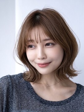 ドットハリス(.Hallis) レイヤーボブ/レイヤーカット/くびれレイヤー/韓国風ヘア