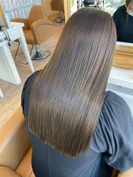 タブーセントラル(TABOO Central) 髪質改善カラー/グレージュ/髪質改善トリートメント