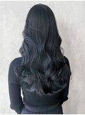 くびれヘア美髪韓国ヘア顔周りレイヤーロング_ba379361