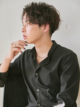 リリアン バイ リトル(Lilian by little)の写真/<メンズカット+パーマ>10900円～カジュアルからフォーマルまで◎計算されたカットで清潔感×かっこよさUP