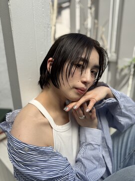 アリゲート ダイカンヤマ(Ari gate daikanyama) ショート暗め透明感カラー20代30代40代ウルフレイヤー