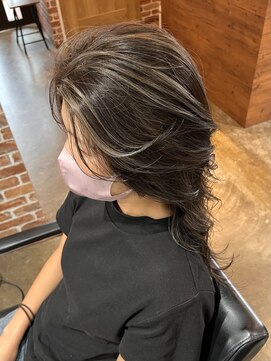 ヴィップルーム(viproom) マッシュショートふんわりミディアム大人ボブアッシュカラー