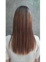 アンバール(amberl) シルクストレート