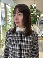 ピークアブー アヴェダ アトレ恵比寿(PEEK-A-BOO AVEDA) ミディアムレイヤー/20代30代40代/岡野亘希