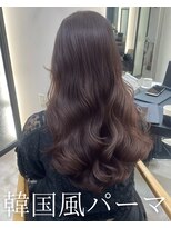 アミー 池袋(Ammy)&nbsp;コテ巻き風パーマ /韓国風パーマ/デジタルパーマ/レイヤーカット