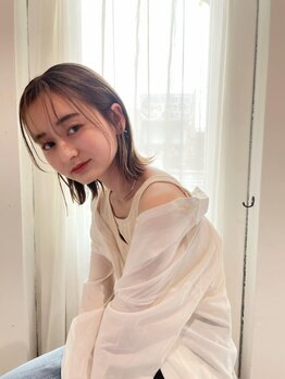 【駐車場・半個室あり】ナチュラル×似合わせでトレンドを押さえたスタイルに。お悩みに寄り添うサロン♪