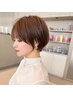 似合わせショートボブカット＋ケラスターゼカクテルトリートメント　岡崎