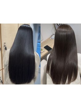 ≪素髪以上の圧倒的艶髪≫自分史上最高のうる艶美髪に！思わず触りたくなる自然なサラツヤ髪に感動♪