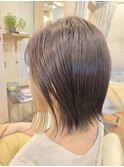 切りっぱなしボブ
