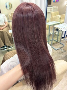 ソア 並木坂(Soa) 韓国ヘア/顔周りカット/レイヤーカット/ベージュ/ロング