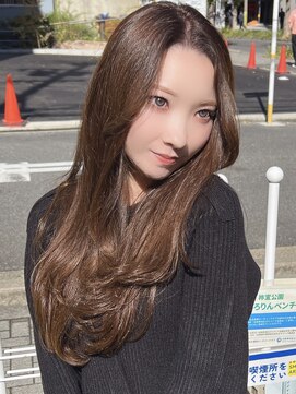 リコ ヘアアンドリラクゼーション 名駅店(LICO HAIR＆RELAXATION) 韓国レイヤーブラウンカラー 名古屋/名駅/髪質改善/縮毛矯正