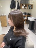 透明感カラーカット