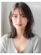 『顔周りの繊細なカット×計算された白髪ぼかし』骨格・髪質に合わせた似合わせヘアをDIANAにお任せ*