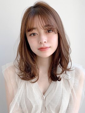 リヤン 表参道(lyann) 艶感サイドバングイメチェン斜めバング薄めバング#254g0504