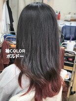 シャルシェ(Chercher) 袖COLOR★Dr.ボルドー