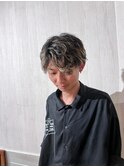 スタッフカット　イケメン風