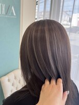 アースオーセンティック 大分下郡店(EARTH Authentic) 王道ミルクティーベージュハイライト